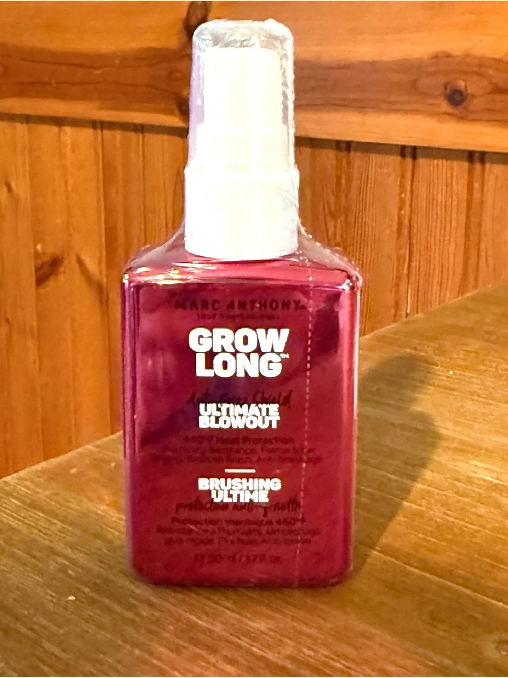 Marc Anthony Grow Long Anti-Frizz Shield Ultimate Blowout - Travel size 1.7 oz